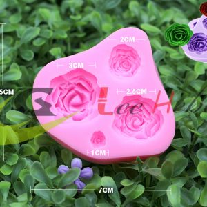 molde de rosa